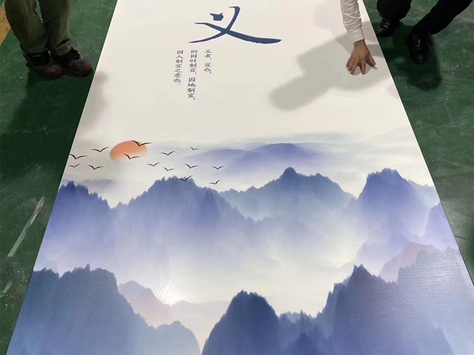 彩绘3D打印铝板